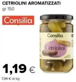 Oasi Cetriolini aromatizzati Consilia offerta