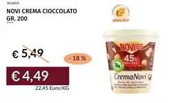 Prezzemolo e Vitale Novi crema cioccolato offerta