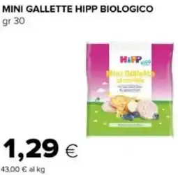 Oasi Mini gallette hipp biologico offerta