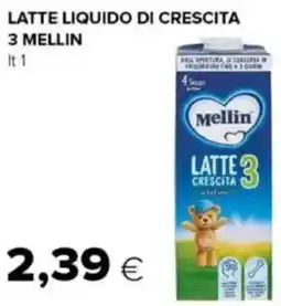Oasi Latte liquido di crescita 3 MELLIN offerta