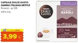 Oasi Capsule dolce gusto gamma italiana NESTLÉ offerta