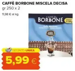 Oasi Caffè borbone miscela decisa offerta