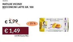 Prezzemolo e Vitale Matilde vicenzi bocconcini latte offerta