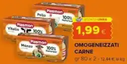 Oasi Omogeneizzati carne Plasmon offerta