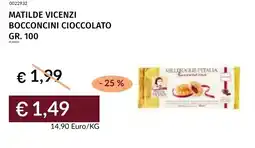 Prezzemolo e Vitale Matilde vicenzi bocconcini cioccolato offerta