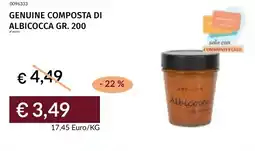Prezzemolo e Vitale Genuine composta di albicocca offerta