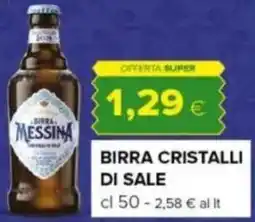 Oasi Birra cristalli di sale offerta