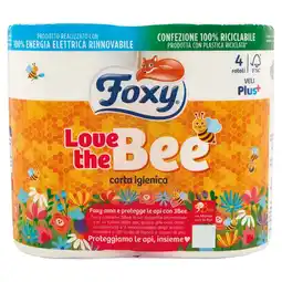 Spazio Conad CARTA IGIENICA LOVE THE BEE FOXY offerta
