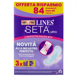 Spazio Conad ASSORBENTI LINES SETA ULTRA offerta