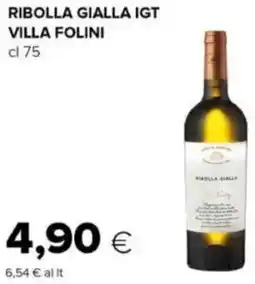 Oasi Ribolla gialla igt VILLA FOLINI offerta