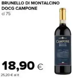 Oasi Brunello di montalcino docg CAMPONE offerta