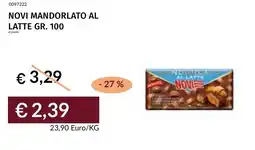 Prezzemolo e Vitale Novi mandorlato al latte offerta
