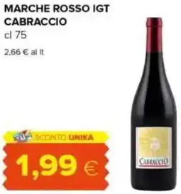 Oasi Marche rosso igt CABRACCIO offerta