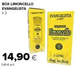 Oasi Box limoncello EVANGELISTA offerta