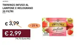 Prezzemolo e Vitale Twinings infuso al lampone e melograno offerta