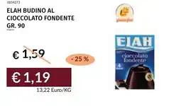 Prezzemolo e Vitale Elah budino al cioccolato fondente offerta