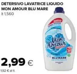 Oasi Detersivo lavatrice liquido MON AMOUR BLU MARE offerta