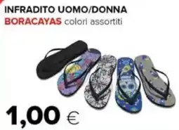 Oasi Infradito uomo/donna BORACAYAS offerta