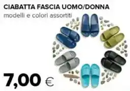 Oasi Ciabatta fascia uomo/donna offerta