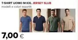 Oasi T-shirt uomo m-xxl JERSEY SLUB offerta