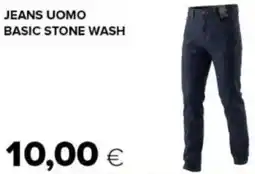 Oasi Jeans uomo basic stone wash offerta