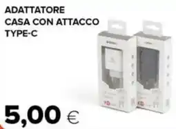 Oasi Adattatore casa con attacco type-c offerta