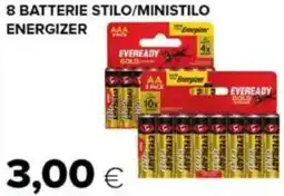 Oasi 8 batterie stilo/ministilo ENERGIZER offerta