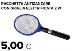 Oasi Racchetta antizanzare con griglia elettrificata 2 w offerta