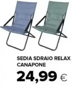 Oasi Sedia sdraio relax canapone offerta