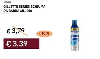 Prezzemolo e Vitale Gillette series schiuma da barba offerta