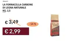 Prezzemolo e Vitale La fornacella carbone di legna naturale offerta