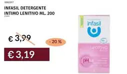 Prezzemolo e Vitale Infasil detergente intimo lenitivo offerta