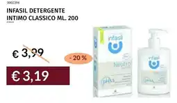 Prezzemolo e Vitale Infasil detergente intimo classico offerta