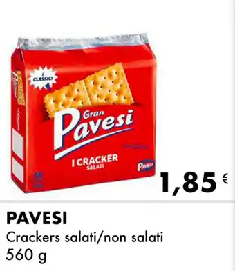 PAVESI Crackers salati/non salati