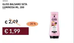 Prezzemolo e Vitale Gliss balsamo seta luminosa offerta