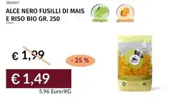 Prezzemolo e Vitale Alce nero fusilli di mais e riso bio offerta