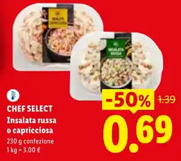 Lidl CHEF SELECT Insalata russa o capricciosa offerta