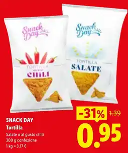 Lidl SNACK DAY Tortilla offerta
