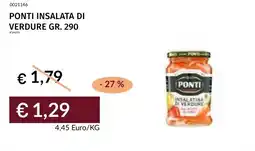 Prezzemolo e Vitale Ponti insalata di verdure offerta
