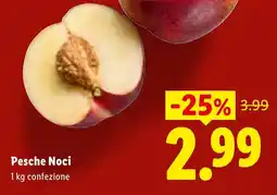Lidl Pesche Noci offerta