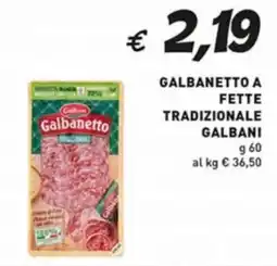 Coal Galbanetto a fette tradizionale GALBANI offerta