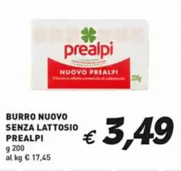 Coal Burro nuovo senza lattosio PREALPI offerta
