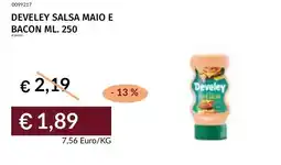 Prezzemolo e Vitale Develey salsa maio e bacon offerta