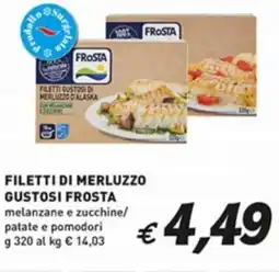 Coal Filetti di merluzzo gustosi FROSTA offerta