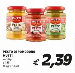 Coal Pesto di pomodoro MUTTI offerta