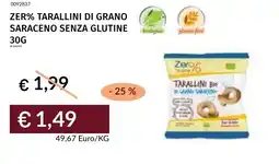 Prezzemolo e Vitale Zer% tarallini di grano saraceno senza glutine offerta
