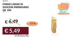 Prezzemolo e Vitale Fongo lingue di suocera parmigiano offerta