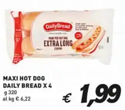 Coal Maxi hot dog DAILY BREAD offerta