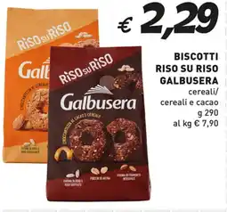 Coal Biscotti riso su riso GALBUSERA offerta