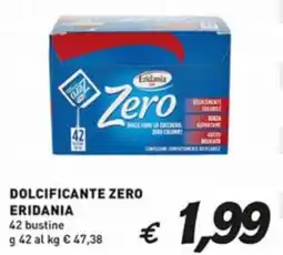 Coal Dolcificante zero ERIDANIA offerta